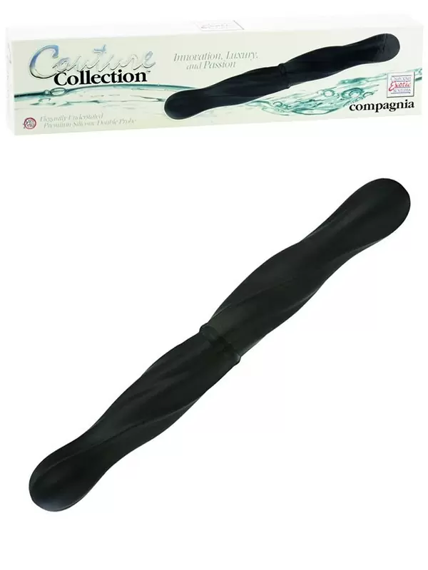 Фаллоимитатор двойной Couture Compagnia – черный