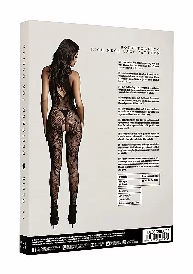 Кетсьюит (боди-комбинезон) Criss Cross Neck Bodystocking