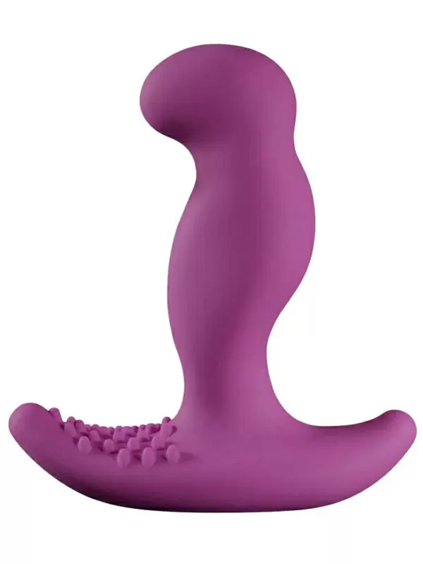 Изогнутый стимулятор простаты Nexus G-Rider+, 12,6 см, подходит для стимуляции зоны G, фиолетовый