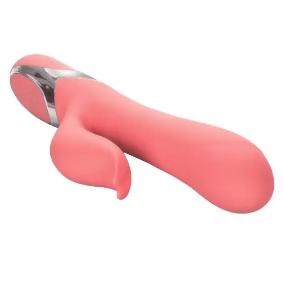 Элегантный вибратор-кролик Enchanted Tickler с функцией ротации, 12 режимов, розовый