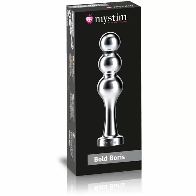 Фаллоимитатор-электростимулятор Mystim Bold Boris Ball Dildo, (Mystim-Roundplug)