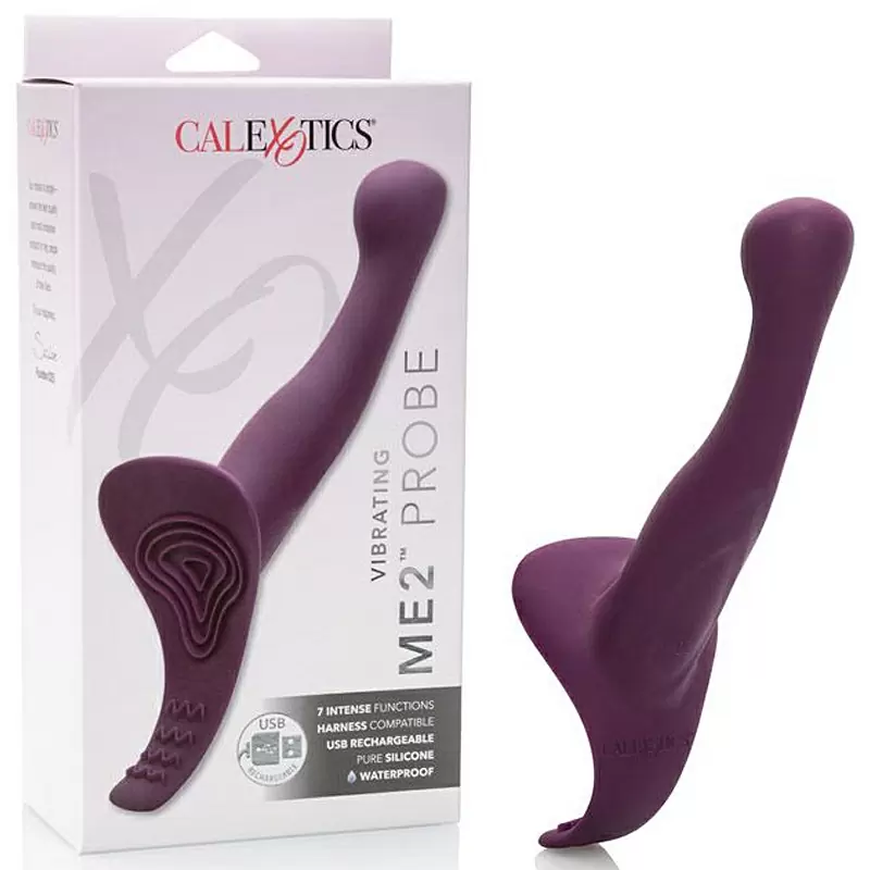 Вибрострапон Vibrating Me2 Box – фиолетовый