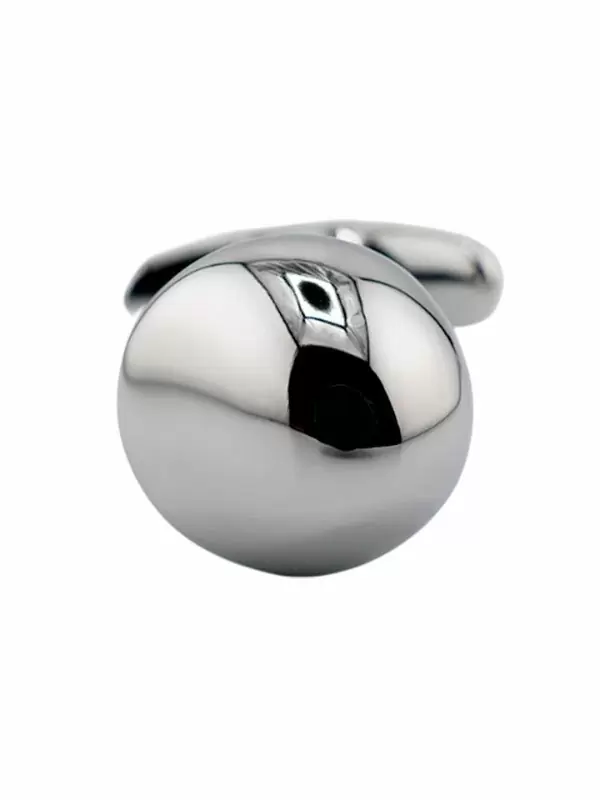 Изогнутая алюминиевая анальная пробка для ношения Medium