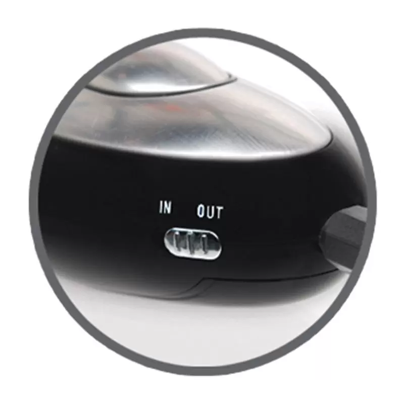 Электро-накладка Silicone Parachute на мошонку – черный