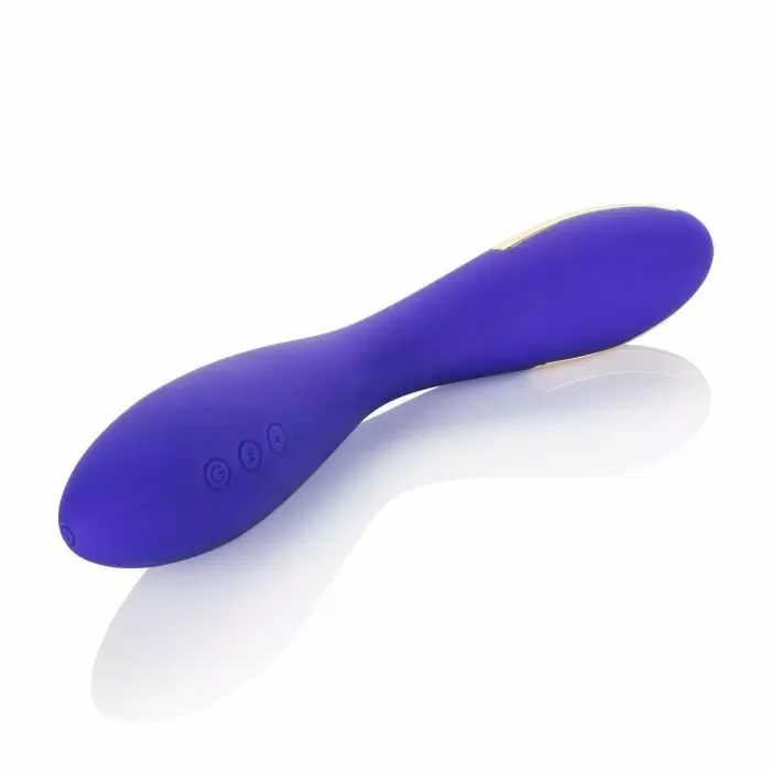 Изысканный вибратор с электростимуляцией Calexotics Impulse™ Intimate E-Stimulator Wand - фиолетовый