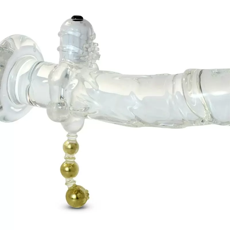 Эрекционное виброкольцо Screaming O - Bang O с тремя шариками – прозрачный