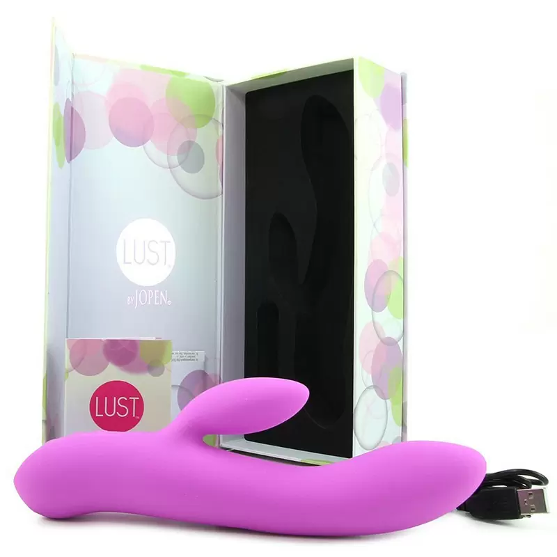 Вибромассажер Хай-Тек Lust by Jopen L19 перезаряжаемый – фиолетовый