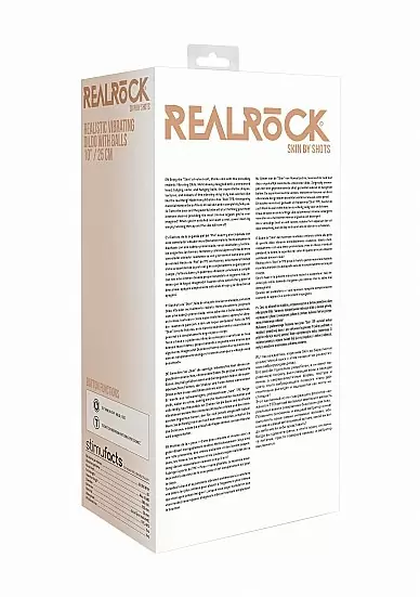 Фаллоимитатор с вибрацией Vibrating Dildo With Balls - 25 см.