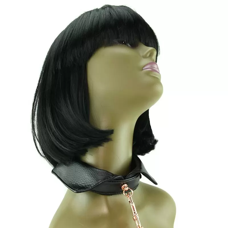 Ошейник-воротничок Entice Chelsea Collar with Leash с поводком-цепью