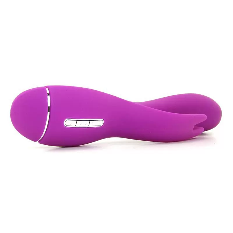 Вибромассажер Ovo K4 для двойной стимуляции – фиолетовый