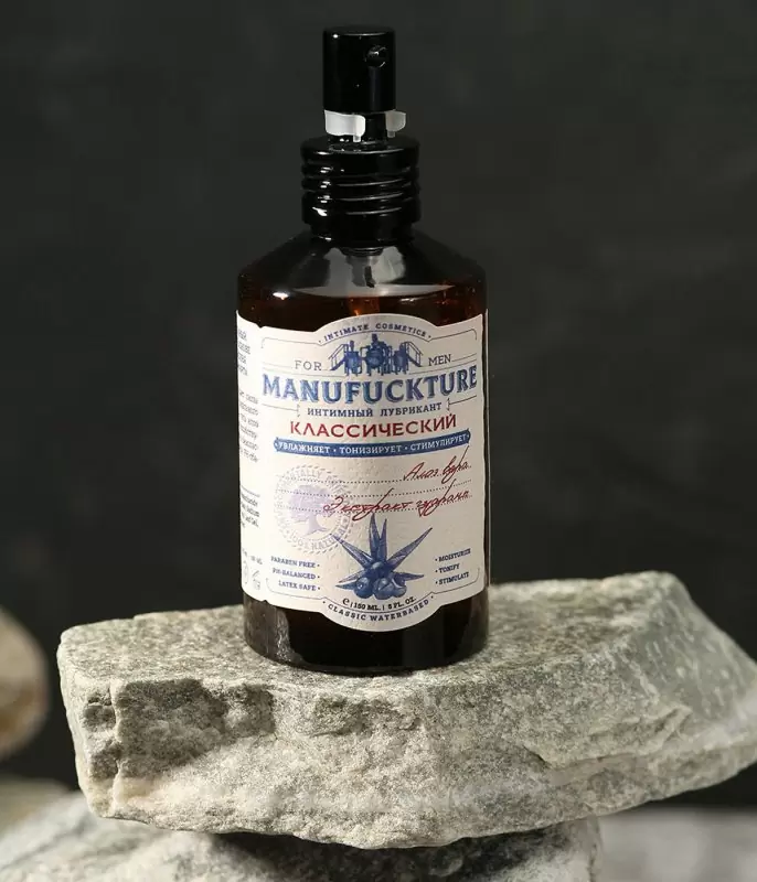 Классический увлажняющий интимный гель MANUFUCKTURE, с гуараной, 150 мл