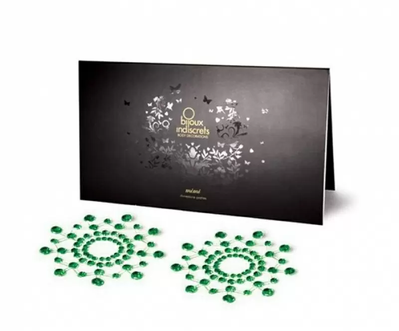 Bijoux Украшение на грудь MIMI зеленое