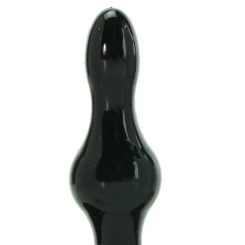 Анальная пробка Jelly Rancher T-Plug Wave волнистая – черный