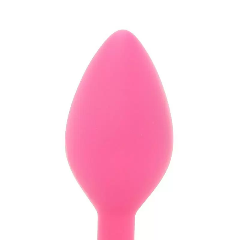Анальная пробка The Mini's Spade Medium - розовая	