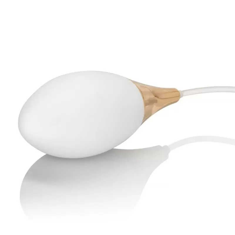 Изысканный перезаряжаемый мини-вибратор Callie Vibrating Mini Massager – белый