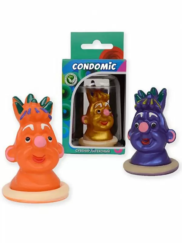 Латексный сувенир Condomic Чиполлино – в ассортименте