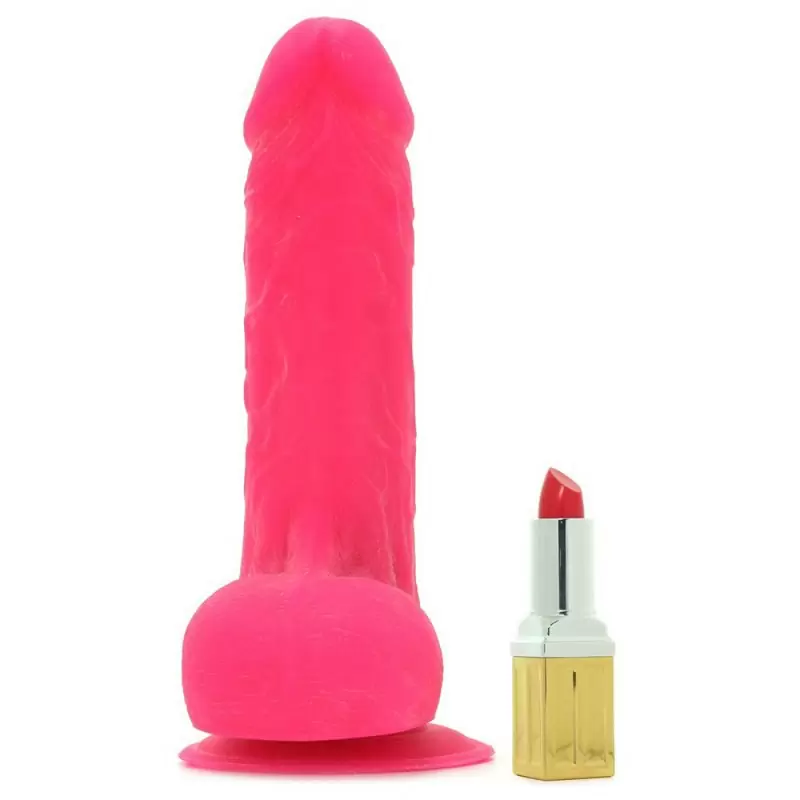 Фаллоимитатор-реалистик с мошонкой на присоске Colours Softies 7