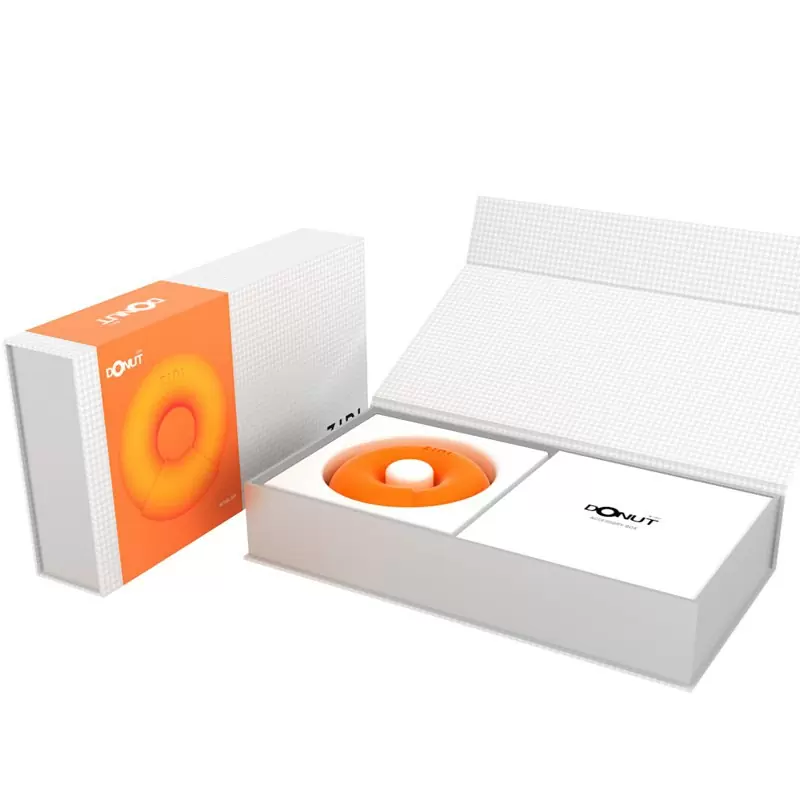 Универсальный дизайнерский стимулятор Donut - оранжевый