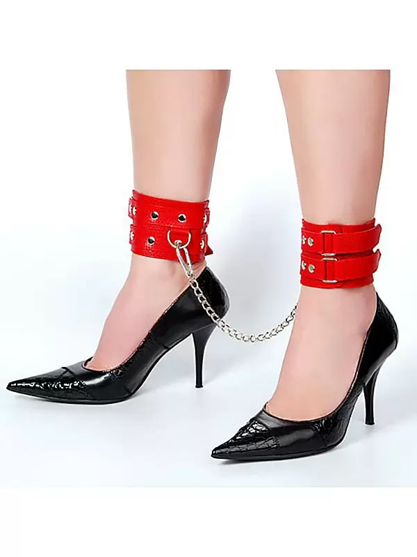 Наножники Sitabella с цепью – красный