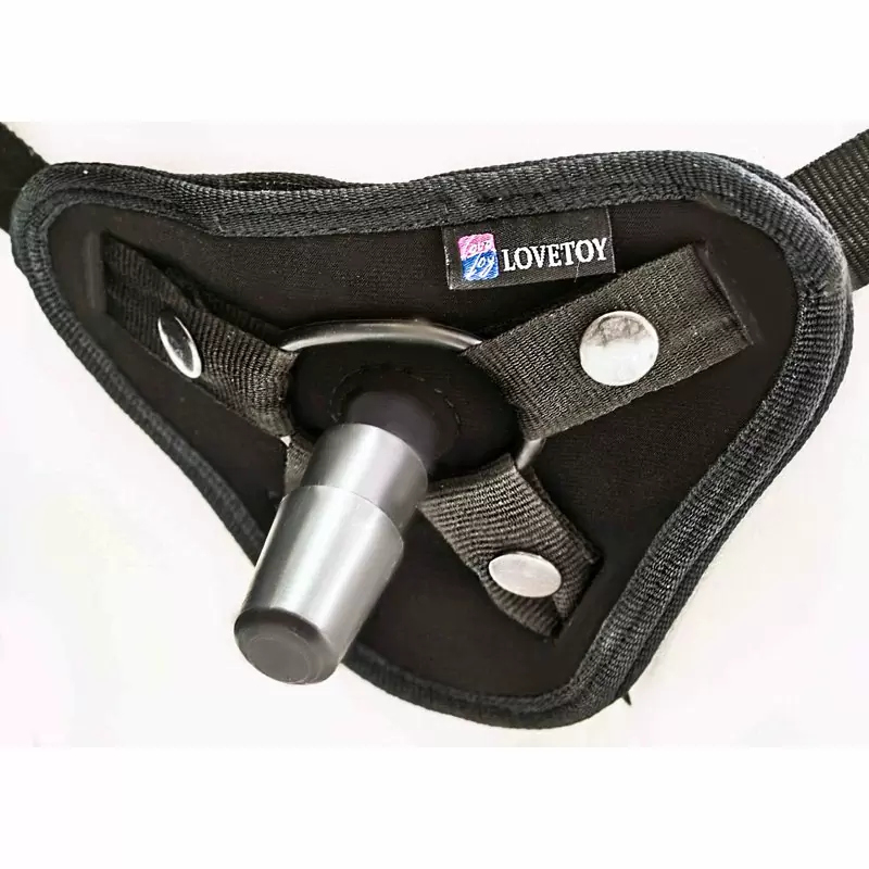 Универсальный корсетный пояс Harness Uni Strap на шнуровке – черный