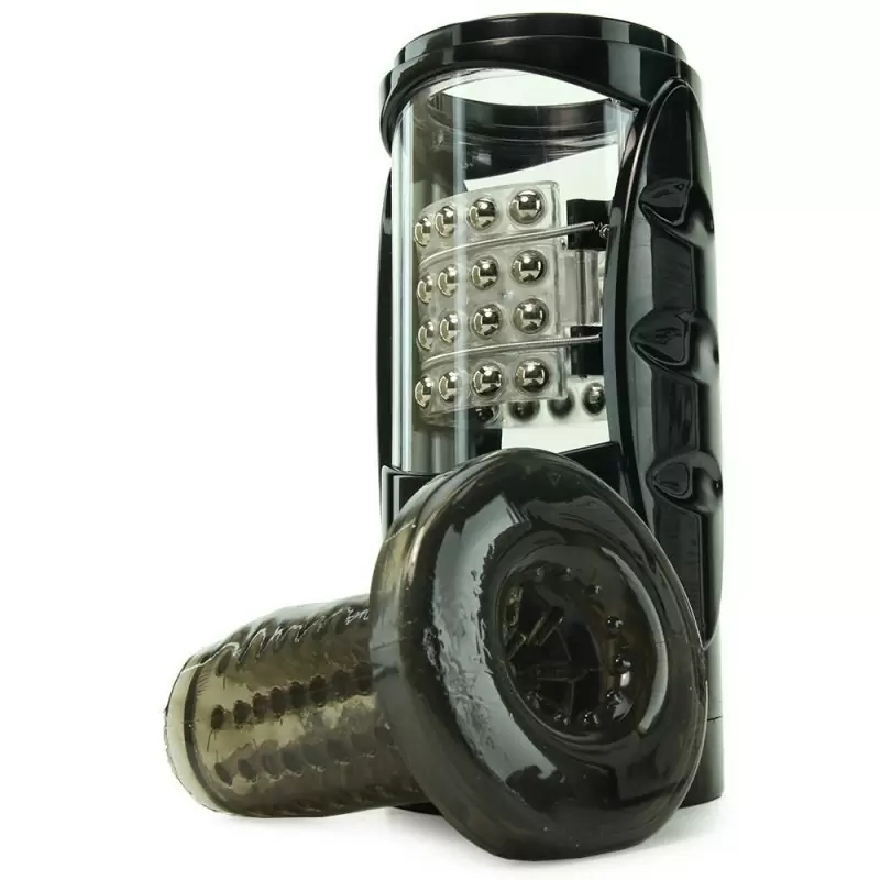 Мастурбатор с вибрацией Optimum Power Ultimate Power Stroker – черный