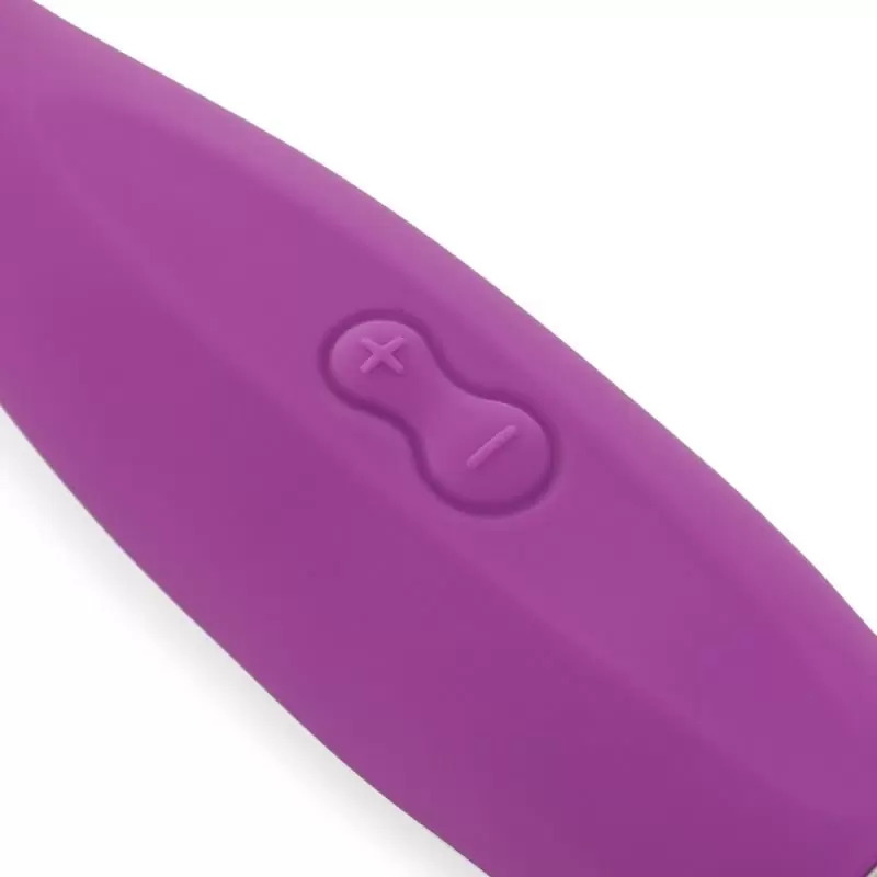  Перезаряжаемый вибростимулятор с тремя насадками для двоих Bowling – фиолетовый