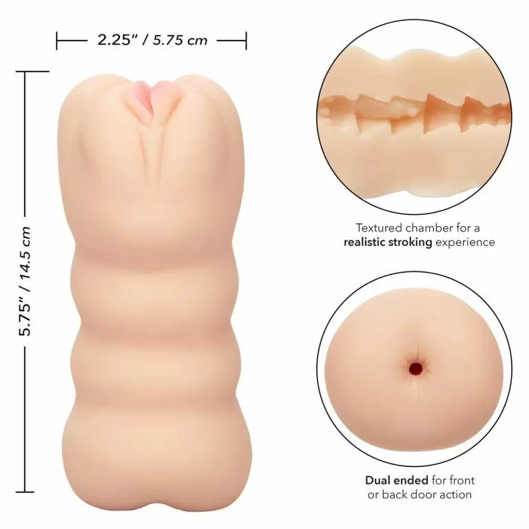 Двусторонний мастурбатор CHEAP THRILLS THE THREE WAY