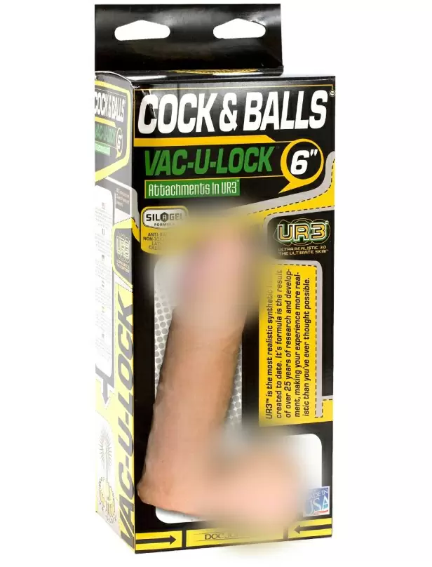 Реалистичный фаллос-насадка Realistic 6