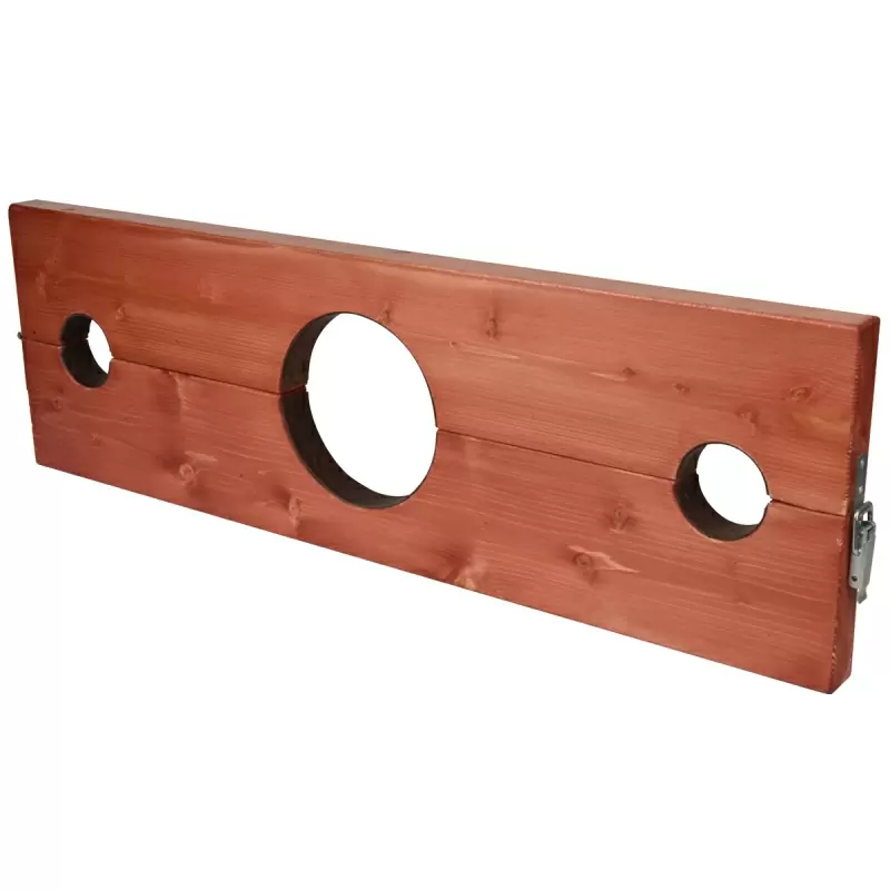 Деревянные колодки АГФ для шеи и рук - красный