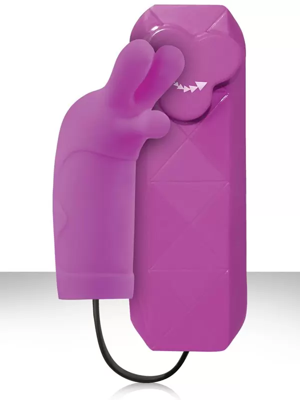 Мини-вибратор Trois Massager - Purple