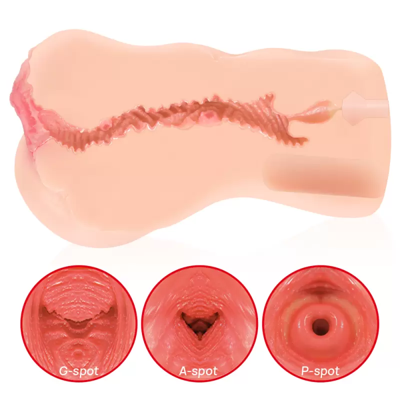 Мастурбатор в виде вагины с вибропулей Onahole edition 001 от Kokos