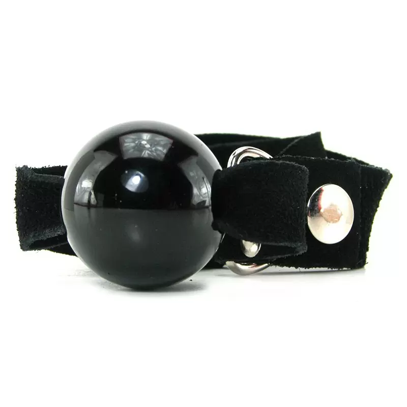 Кляп Icicles № 65 из стекла – черный