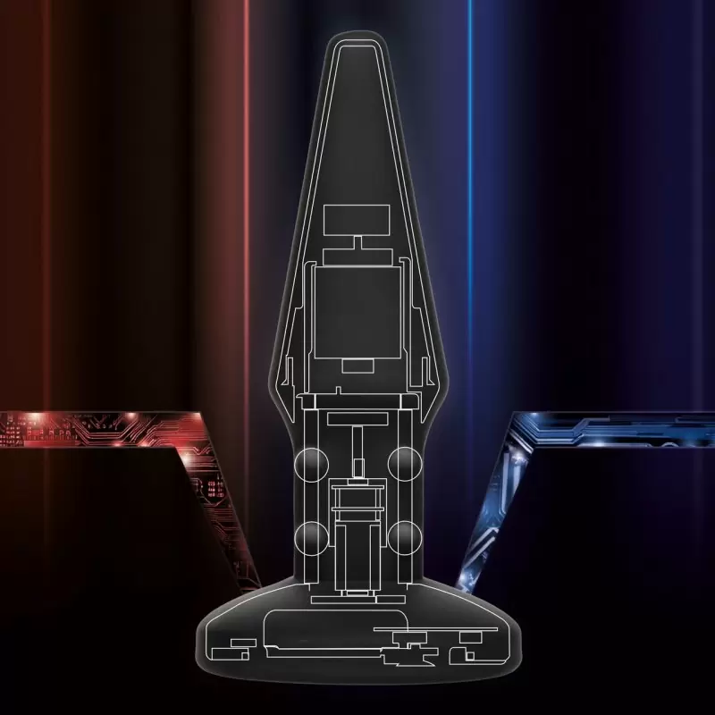 Анальная пробка с массажем бусинами Bionic Beaded Rimming Probe