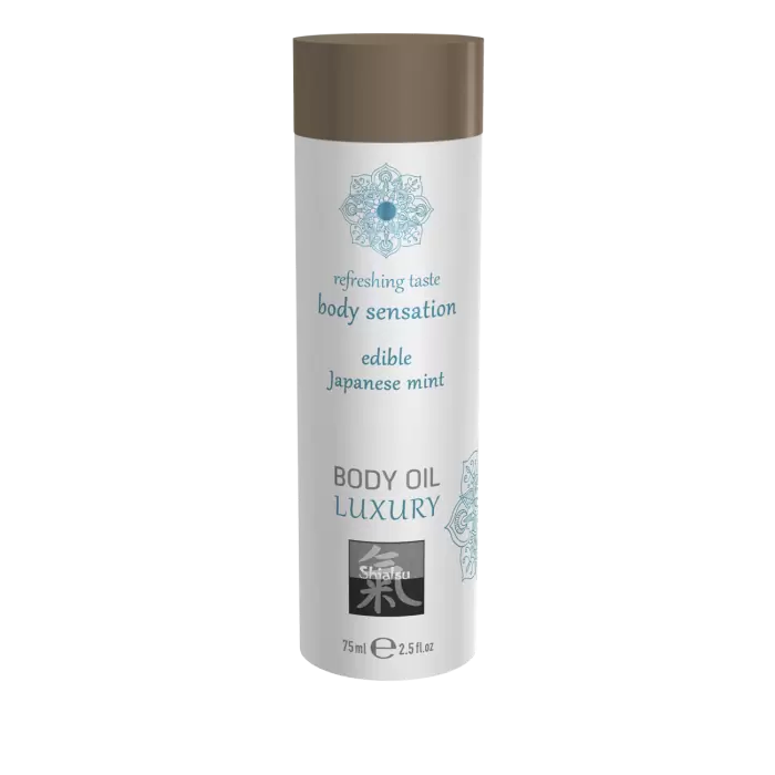 Съедобное масло для тела Японская мята