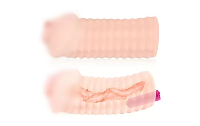 Реалистичный мастурбатор в форме вагины с вибрацией, ELEGANCE.006