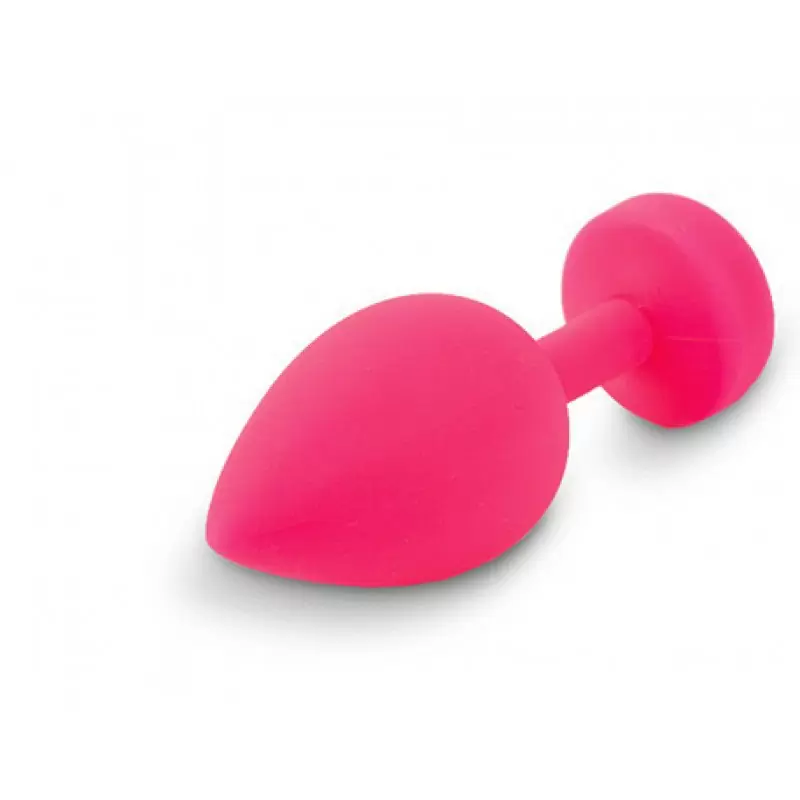 Аккумуляторная маленькая анальная пробка Gplug с вибрацией - розовый