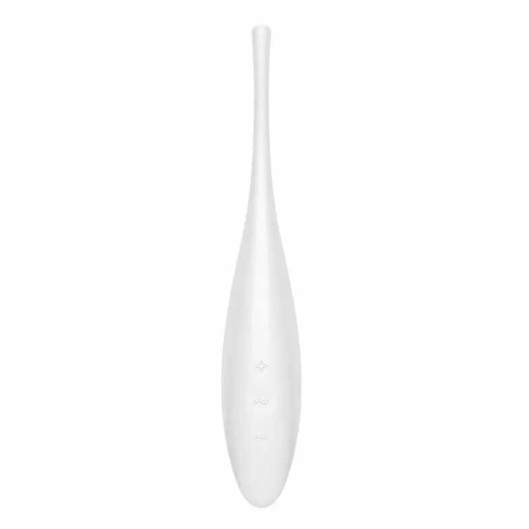 Точечный вибратор Satisfyer Twirling Joy, 17,8 см, силикон, белый