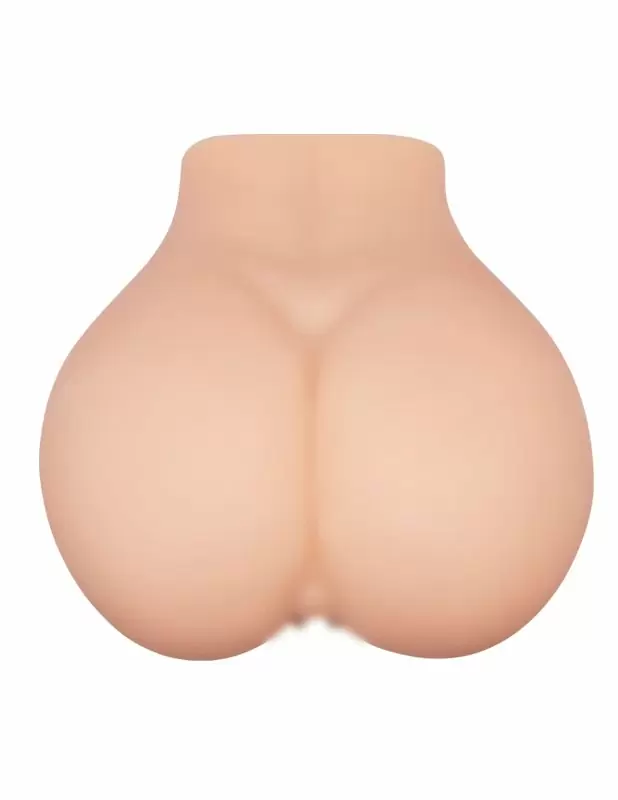 Реалистичный мастурбатор Baile Crazy Bull Promise to Satisfy, вагина-анус догги-стайл, 16 см, 5 скоростей, телесный