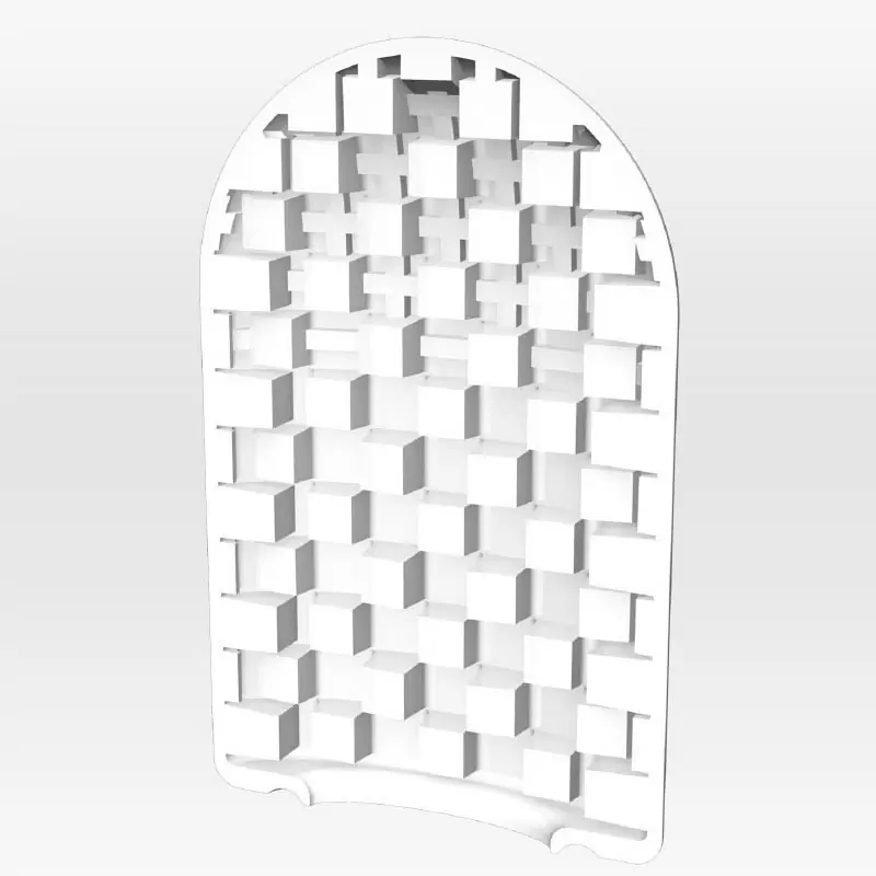 Карманный мастурбатор Tenga Block Edge – белый