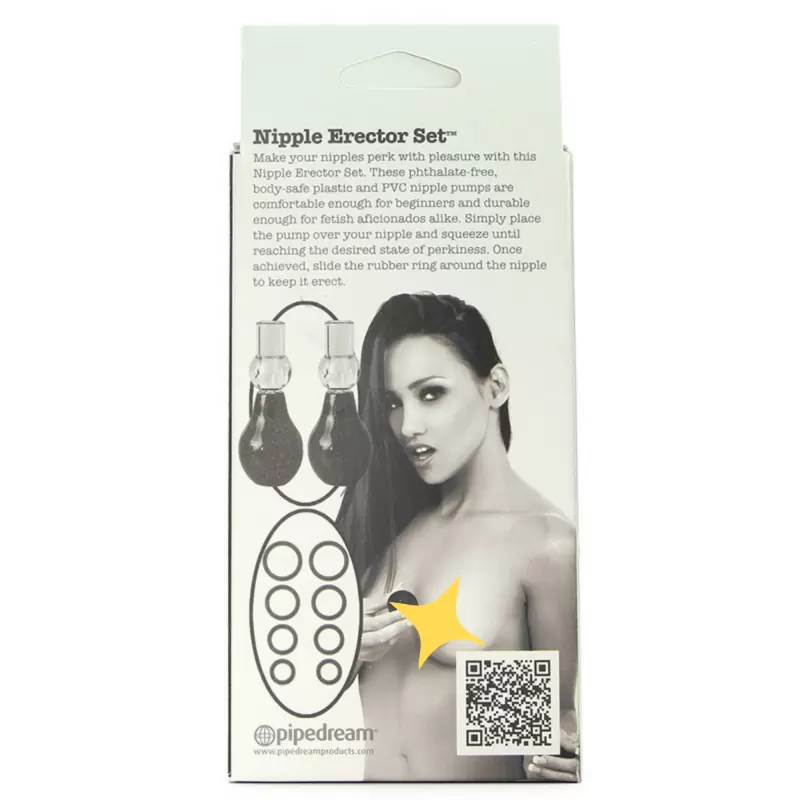 Помпы для сосков Nipple Erector Set – черные