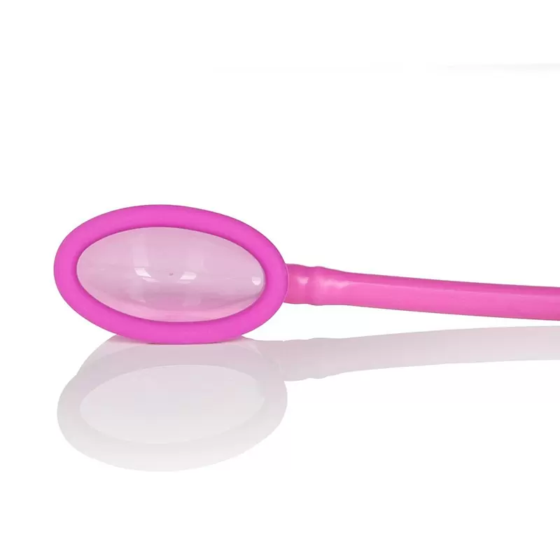 Мини помпа Mini Silicone Clitoral Pump – розовая