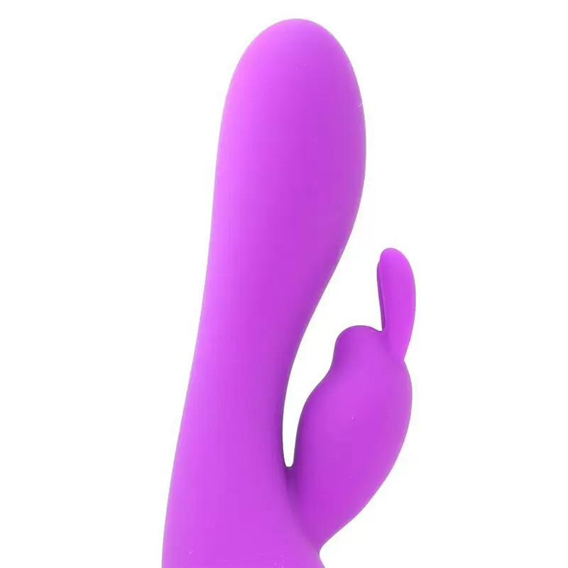 Вибромассажер Petite Rabbit со стимулятором клитора в форме кролика – фиолетовый