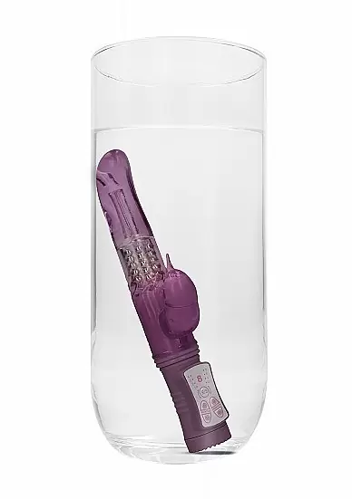 ВИБРАТОР КРОЛИК ROTATING DOLPHIN - фиолетовый