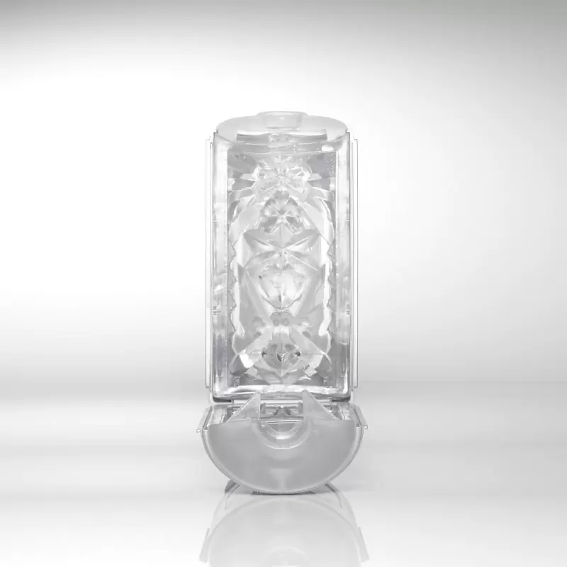 Мастурбатор премиум класса Tenga Flip Hole Silver – серебристый