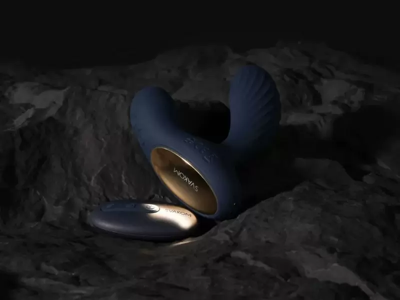 Интерактивный вибромассажер простаты и промежности SVAKOM VICK NEO 2, управление через приложение, с нагревом, 10 режимов работы, 8 см