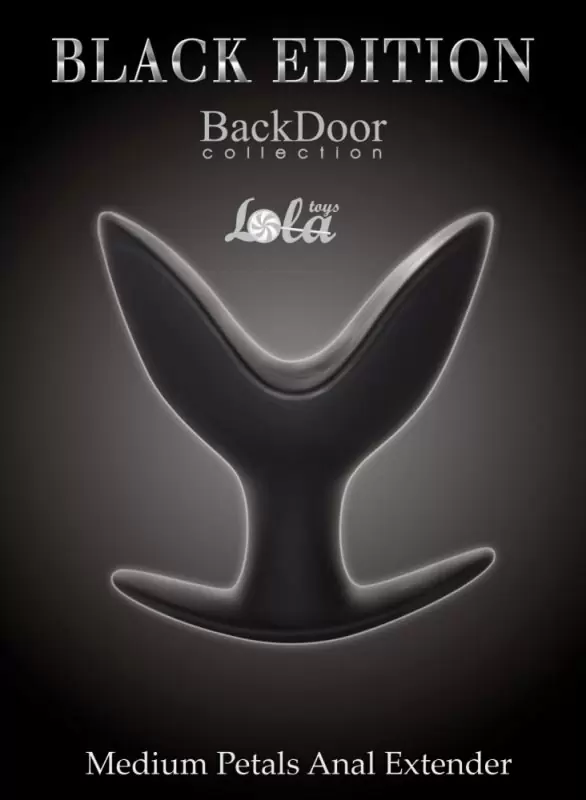 Анальный эспандер Medium Petals Anal Extender средний – черный