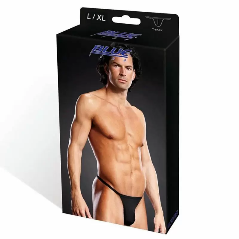 Черные мужские Т-стринги BlueLine – L/XL