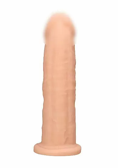 Реалистичный фаллоимитатор Silicone Dildo Without Balls, 19,2 cm, силикон, телесный