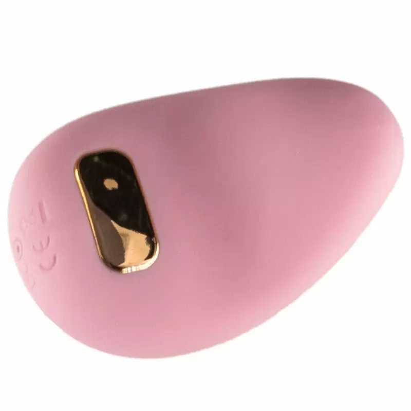 Многофункциональный вибратор в форме зайчика Eris - розовый: 10 режимов вибрации, медицинский силикон