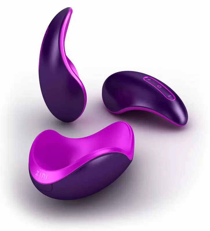 Вибратор для двоих ZINI DEUX - black